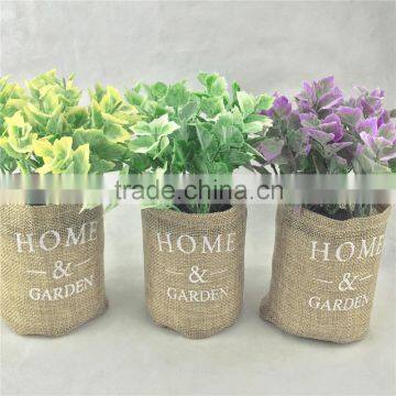 Factory directly sale cheap mini artificial small potted plant