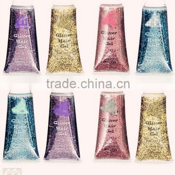 Party funny hair glitter gel