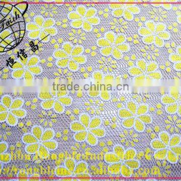 2014 Newest Soft Elastic Floral Lace