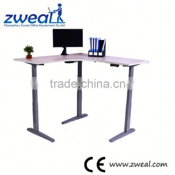 l shaped adjustable executive desk factory wholesale