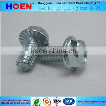DIN 6921 galvanizing hex flange bolts