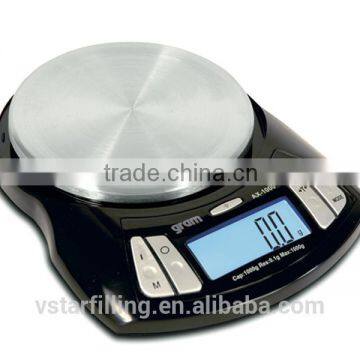 Compact scale kitchen scale portable scale