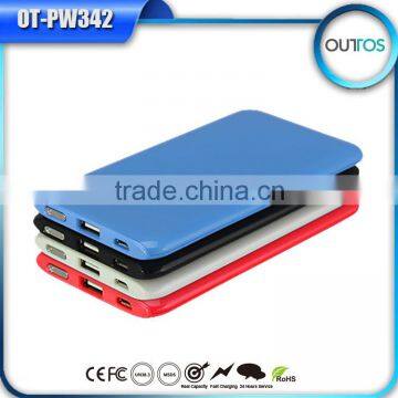 Universal rechargeable ultra thin battery 8000mAh mobile phone power bank manufacturer                        
                                                                                Supplier's Choice