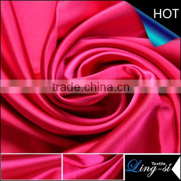 Polyester Satin Stretch Fabric for Garment