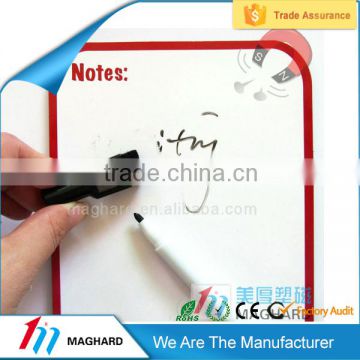 dry erase flexible fridge magnet message writing board