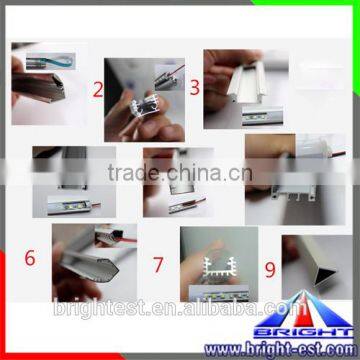 2015 made in china aluminum profile for construction, led lights, bar and so on