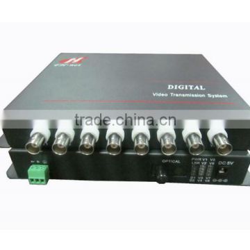 BI-DI Digital Video Optical Transmitter & Receiver 8 channel