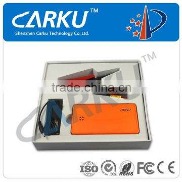 Hot Seller 6000mAh Slimmest Portable Mini Car Battery Jumper for 12V Vehicle, Mobile, Camera, PSP, Digital Devices, etc