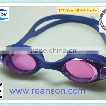 2016 Fashionable Silicone Custom Swimming Goggles