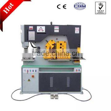 Hydraulic metal plate Multi-fonction ironworker machine tool from manufacture