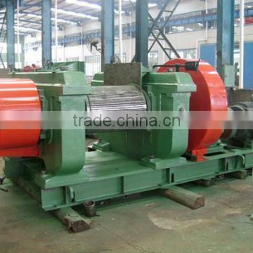 Double Roller Rubber Crusher Machine For Waste Tyre Recycle