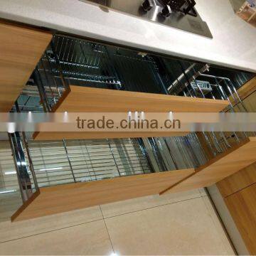 Hot sale UV painting veneer Acrylic banging MDF modular kitchen price is reasonable with top quality