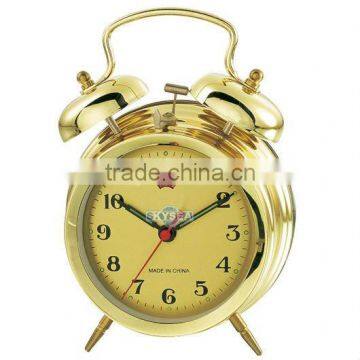 3.5 Metal Case Mechanical Alarm Clock Mechanism, Retro Design Clock, Desktop Clock photo-4