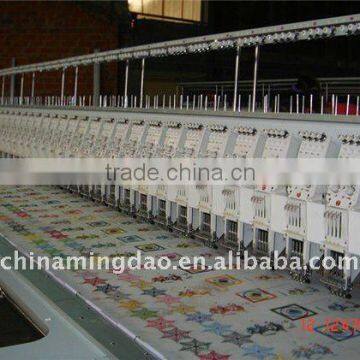 4 needles embroidery machine