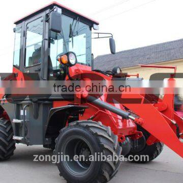 WOLF mini articulated front end wheel loader farm tractor ZL10F for hot sale Weifang loader