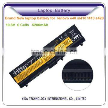 5200mAh laptop battery cell price for Lenovo Thinkpad e40 sl410 t410 e420