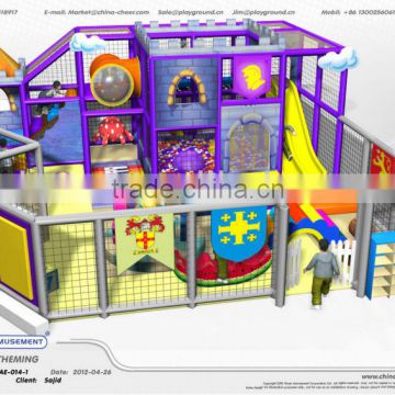 Cheer Amusement castle themed soft play area