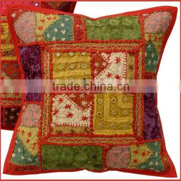 HANDMADE TRADITIONAL PATCHWORK CUSHION COVERS