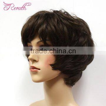 Dynamic hair Style Sample order Welcome OEM human hair wigs short