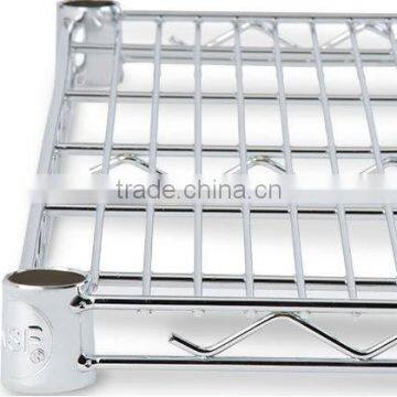 warehouse storage wire mesh shelving system