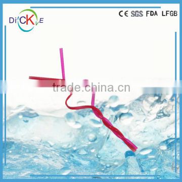 reusable fancy hard plastic drinking straw