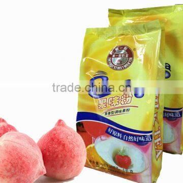 High quality bubble milk tea powder of juicy peach