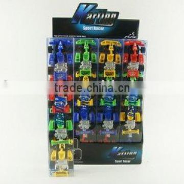 12PCS MINI PULL BACK KART 4 ASST.