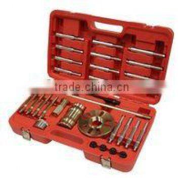 Wheel hub puller set