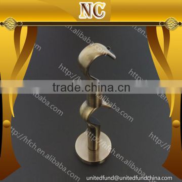 new design strong double curtain brackets