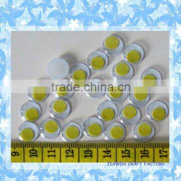 Party Decoration 20mm Yellow Color Wiggle Eyes