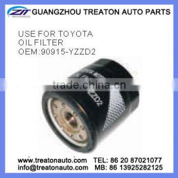 OIL FILTER 90915-YZZD2 FOR TOYOTA