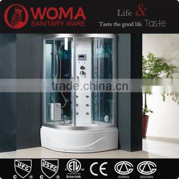 2016 Popular Steam Massage Shower Room with foot massage set