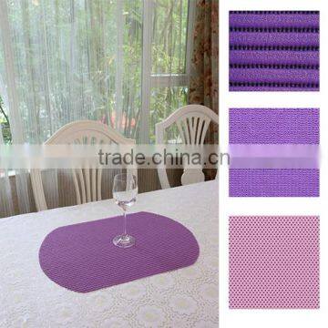 Eco mutifunctional anti slip vinyl placemats sale