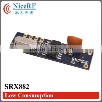 NiceRF ASK Module 433MHz Long Range 100m Wireless RF Module SRX882 433 Receiver Ask RF Receiver Circuit 433mhz