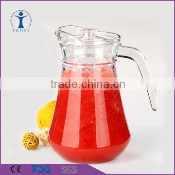 Wholesale Good Quality Cheap Price Decorative Water/juice Glass Pitcher Quality Choice photo-4