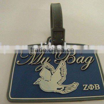 custom tag pvc luggage tag baggage tag