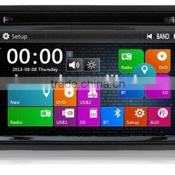 7inch 2din Special Car DVD Player with GPS Bluetooth Dual Zone ipod iphone VMCD SWC etc for TRANSMIT DJ7066