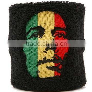 Sports Sweatband+cotton+embroidered Logo