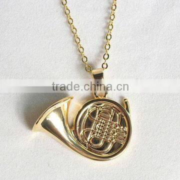 18k Gold plated and platina plated white gold necklace