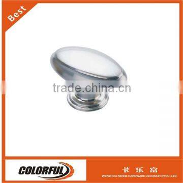 Glossy chrome Zinc alloy diecast cabinet die-cast knob