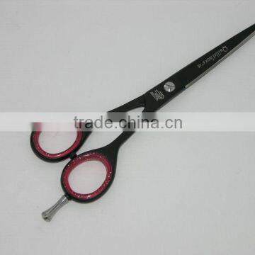 Professional hair dressing Black color,paper coated scissors