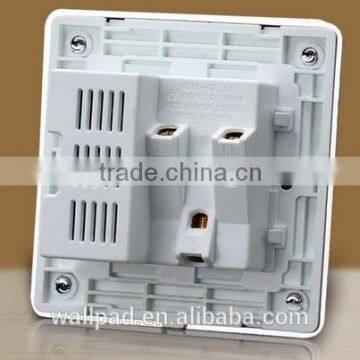 China Suppliers Wallpad Metal110~250V Electrical Universal Socket With Usb Charger Ports USB Power Wall Light Socket eu uk Quality Choice photo-2