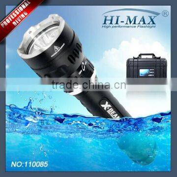 High performance cree xm-l U2*3 magnetic diving torch linternas scuba pro dive light led