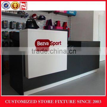 Customized cash counter display racks