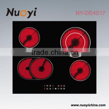 New kitchen home appliances cheap glass plate ceramic cooking stoves with ce certificate