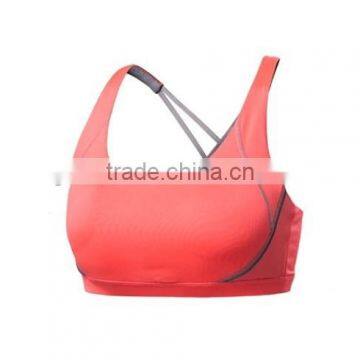 2016 Wholesale OEM women fashional gym bra /ladies sexy sportr Bra