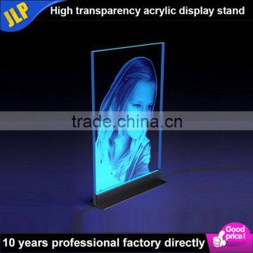 China factory customized Led illuminated acrylic countertop advertising led signs