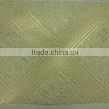 PVC false new ceiling materials(pvc gypsum ceiling tile )