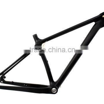 Hot Sale China Factory Full Carbon Fiber 120mm BB Width 197mm Rear Spacing Snow Fat Bike Frames Frameset AG120