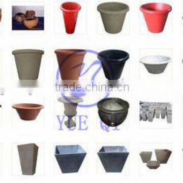 aluminum rotational mold for custom plastic flower pots